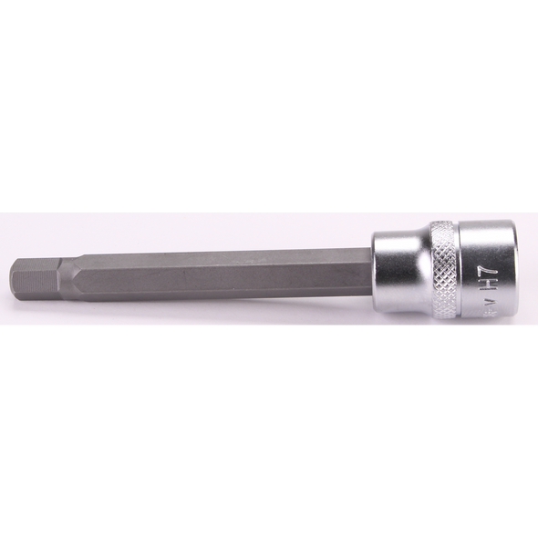 Sealey 3/8"Dr Hex Socket Bit 7mm 93mmL