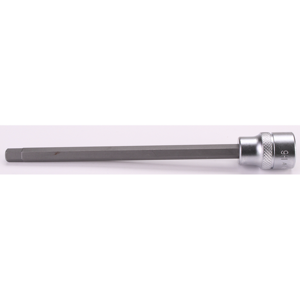 Sealey 3/8"Dr Hex Socket Bit 6mm 140mmL