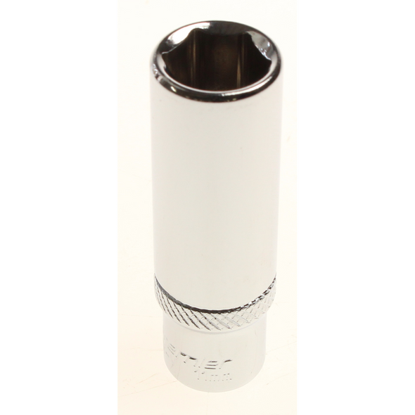 Sealey Deep socket 1/4" dr. 11mm 6pt (mirror/knurl)