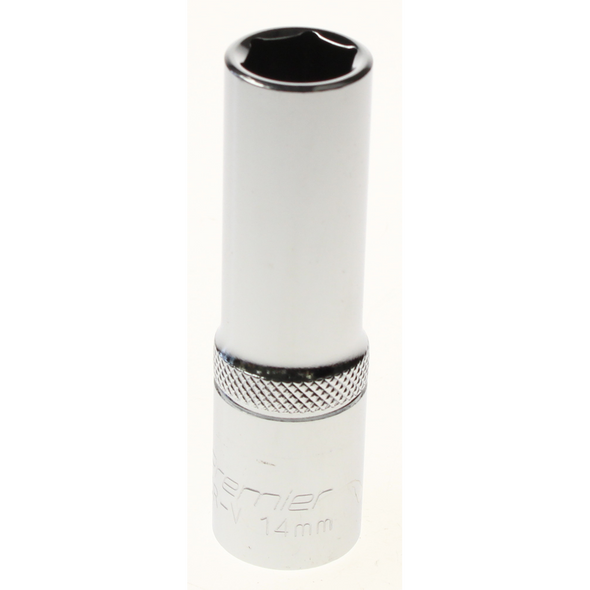 Sealey Socket 1/2"dr 14mm 'deep' (6pt)