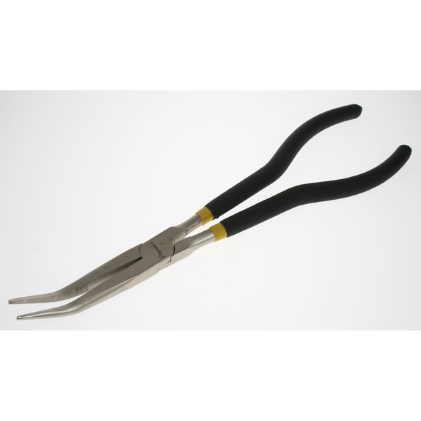 Sealey Needle nose pliers 11" 45 deg ni-fe finish