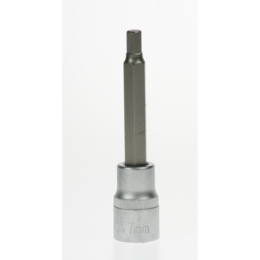Sealey Hex socket bit 1/2d 7mm (110mm long)