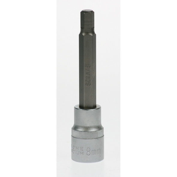 Sealey Hex socket bit 1/2d 8mm (110mm long)