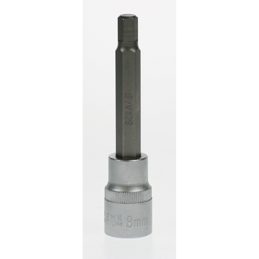 Sealey Hex socket bit 1/2d 8mm (110mm long)