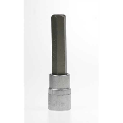 Sealey Hex socket bit 1/2d 14mm (110mm long)