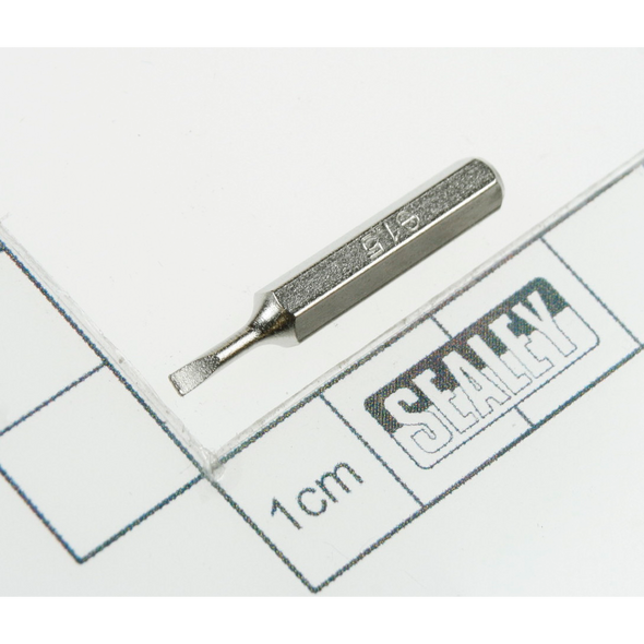 Sealey Slotted bit 1.5mm