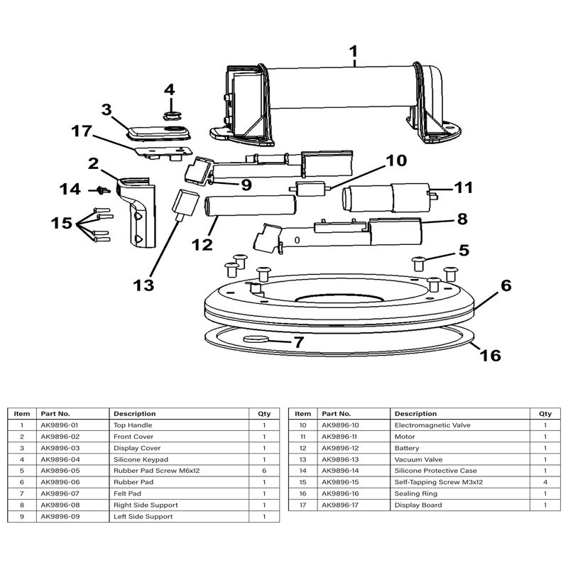 Sealey Top Handle