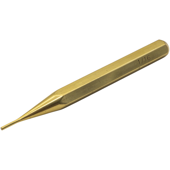 Sealey Brass Pin Punch 1/16" (1.6mm)