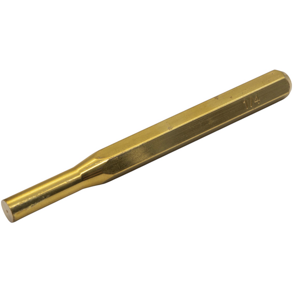 Sealey Brass Pin Punch 1/4" (6.4mm)