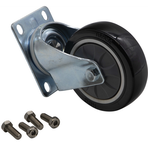 Sealey Wheel, Swivel Castor 4-Bolt
