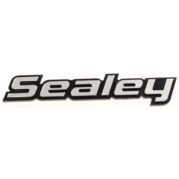 Plastic logo "sealey" - angled