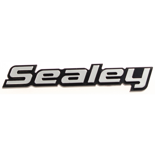 Plastic logo "sealey" - angled