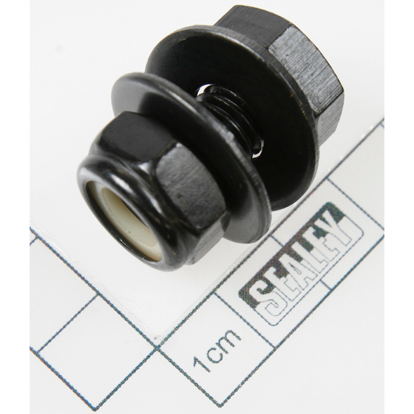 Sealey Bolt,nut and star washer, 10x19mm