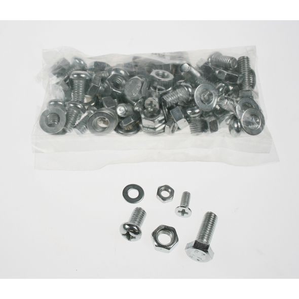 Sealey Fixing kit (nuts/bolts/washers - m6x10)