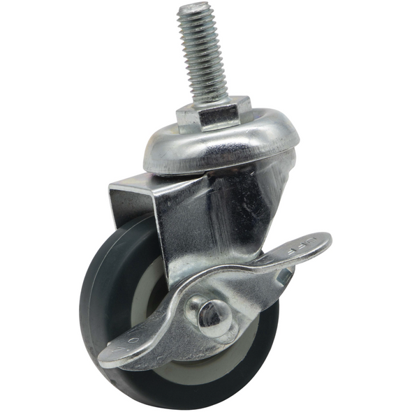 Sealey Wheel, Swivel Castor, Single Bolt (w/brake)