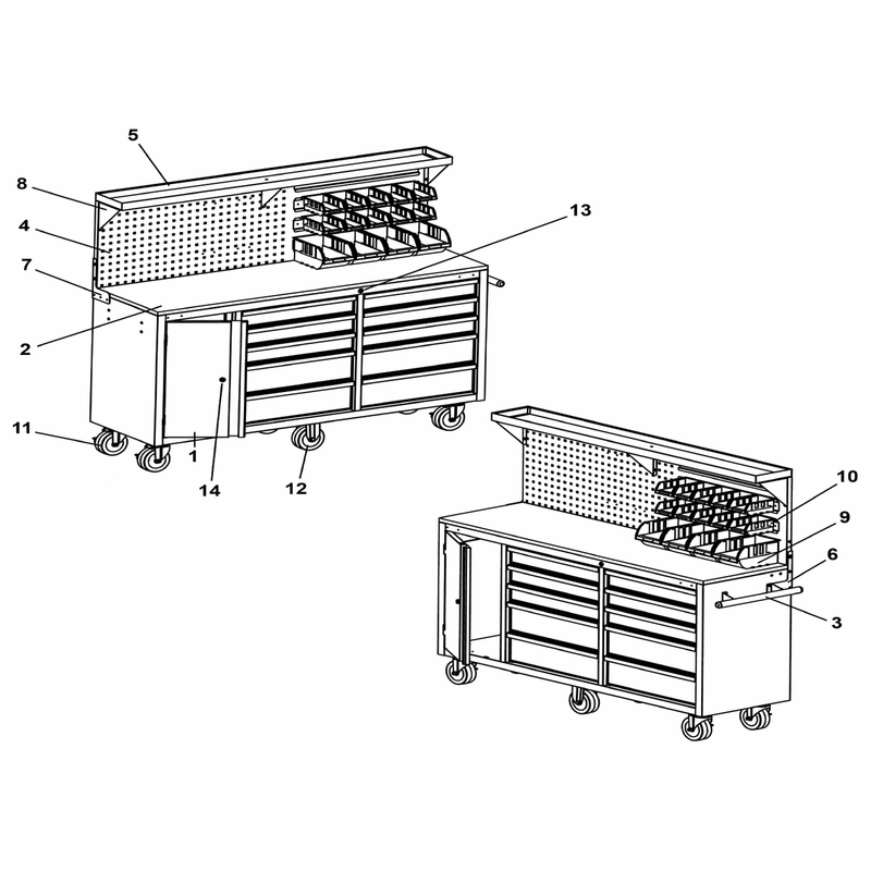 Sealey Side Handle