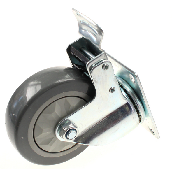 Sealey Heavy-duty 'pu' castor 4" (with brake)