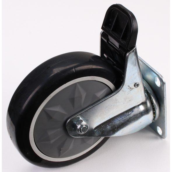 Sealey Swivel Castor c/w Brake 5"x1.25"