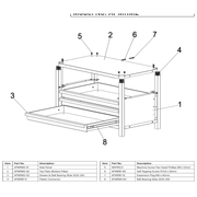 Sealey Drawer & Ball Bearing Slide 3035-300