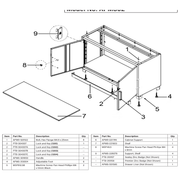 Sealey Drawer Liner 1520 x 565mm
