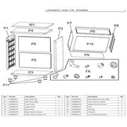 Sealey Upper panel