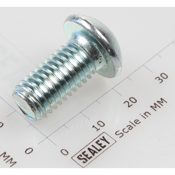 Sealey Button head socket screw m10x20 zinc