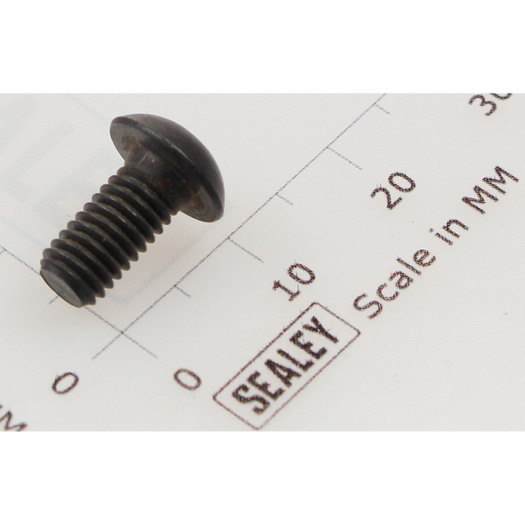 Sealey Button head socket screw m5x10 black