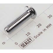 Sealey Button head socket screw m6x20 zinc