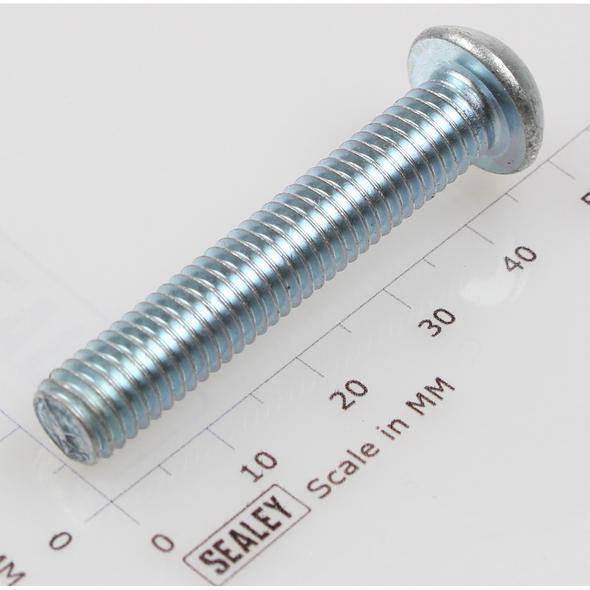 Sealey Button head socket screw m8x45 zinc