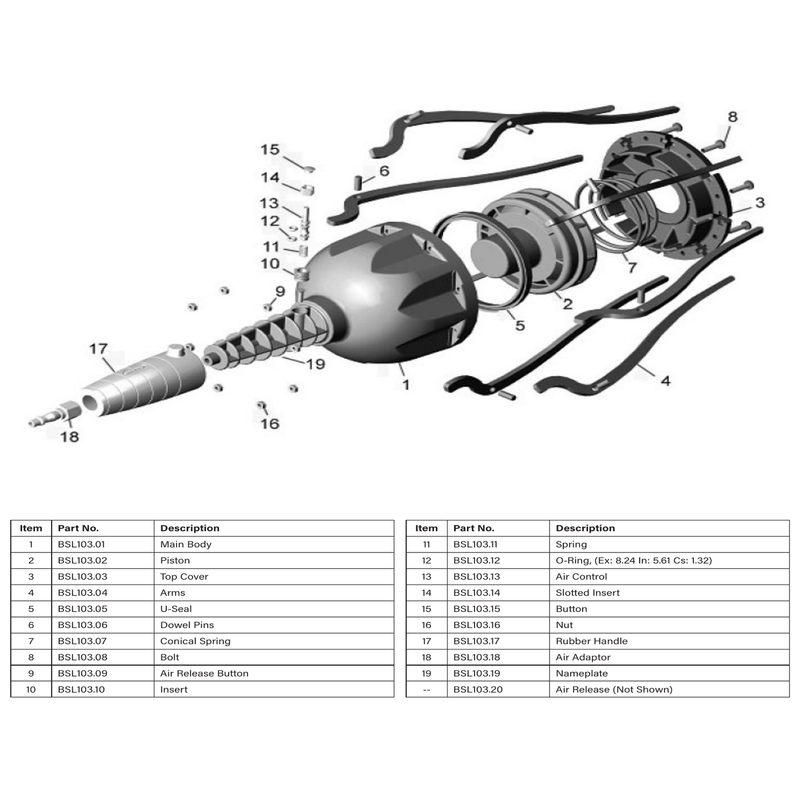 Sealey Conical spring (lsa)