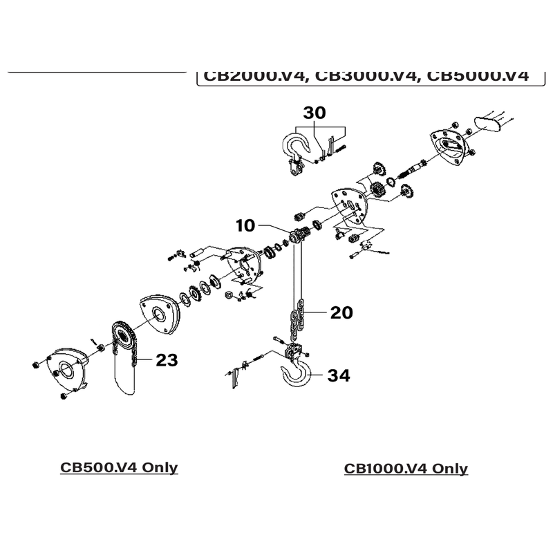 Sealey Bottom Hook Assembly