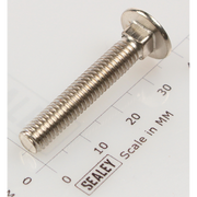 Sealey Coach bolt m6x35mm (single)