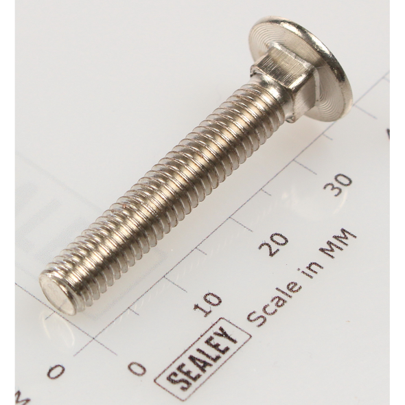 Sealey Coach bolt m6x35mm (single)