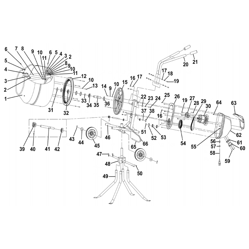 Sealey Button head socket screw m10x25 zinc