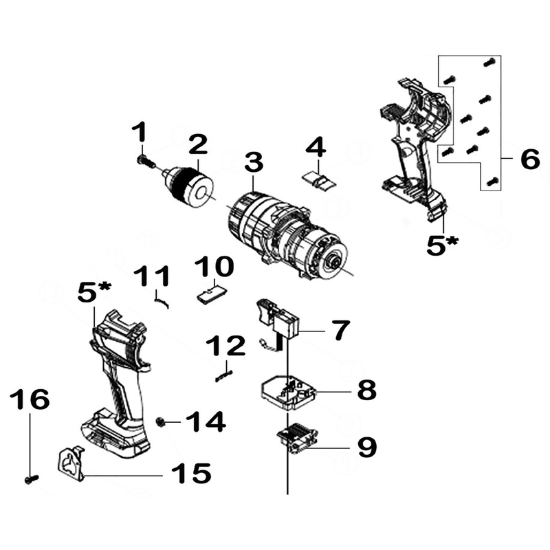 Sealey Gearbox