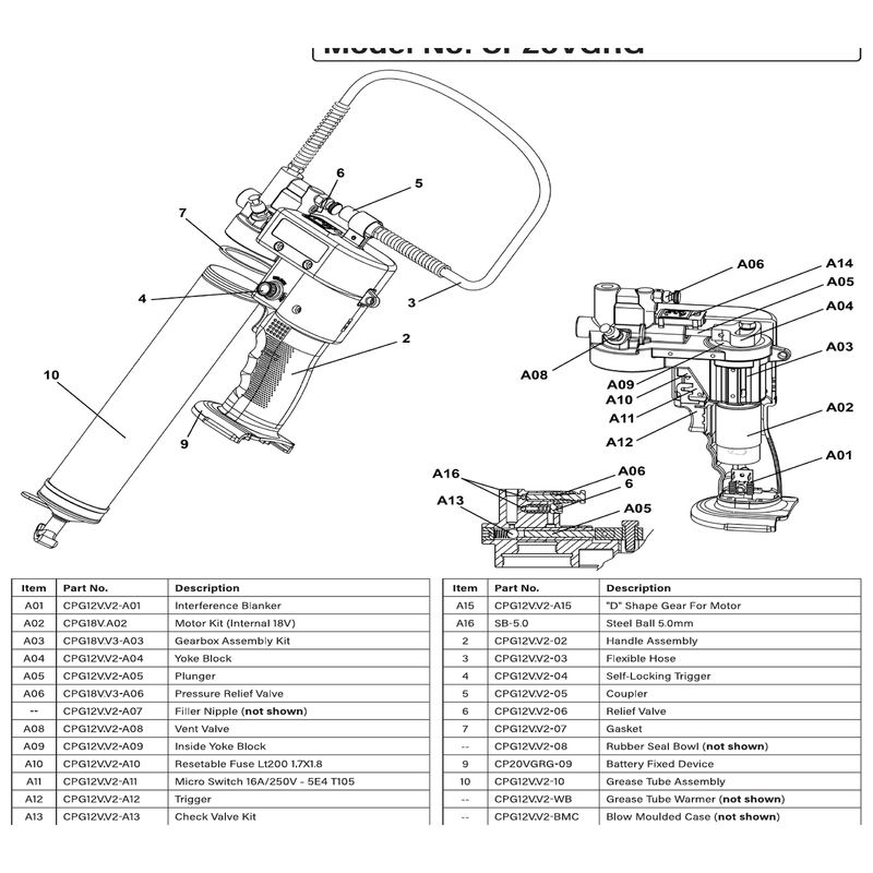 Sealey Battery Fixed Device