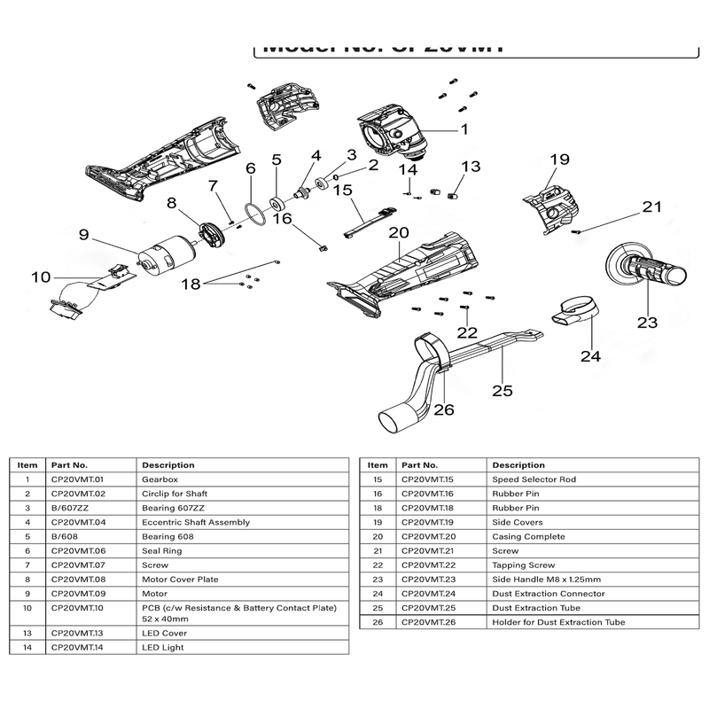 Sealey Rubber Pin