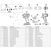 Sealey Frame Head Assembly