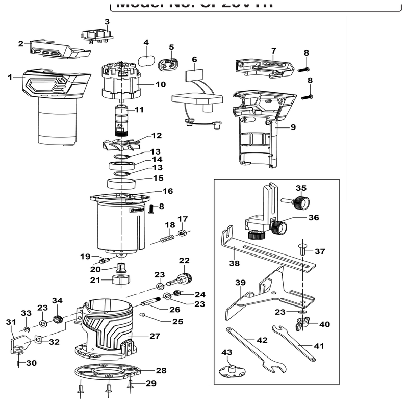 Sealey Machine screw pan head phillips m6x18mm (single)