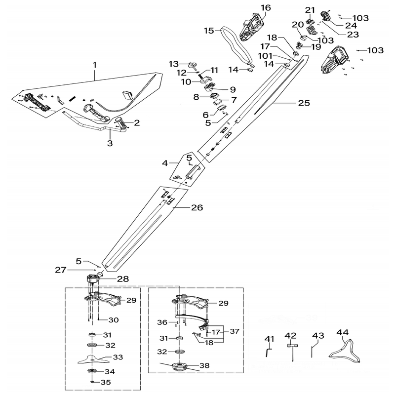 Sealey Cover Assembly (Small)