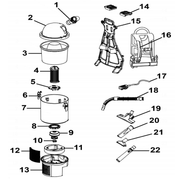 Sealey Air Inlet Cover