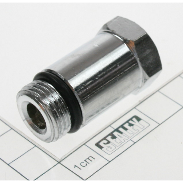 Sealey Connector 18mm (silver 'hex end')