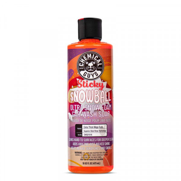 Chemical Guys Sticky Snowball Snow Foam (16oz) - CWS21516