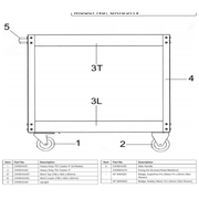 Sealey Fixing kit (screws/nuts/washers)