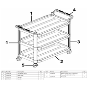 Sealey Top/middle shelf