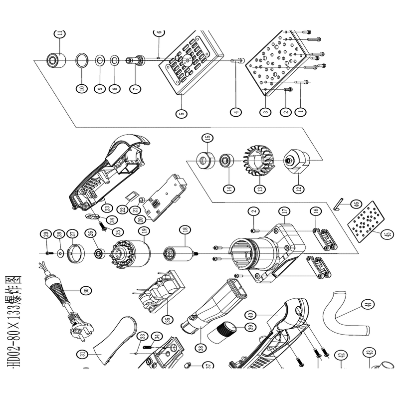 Sealey Bearing 5001-2RS