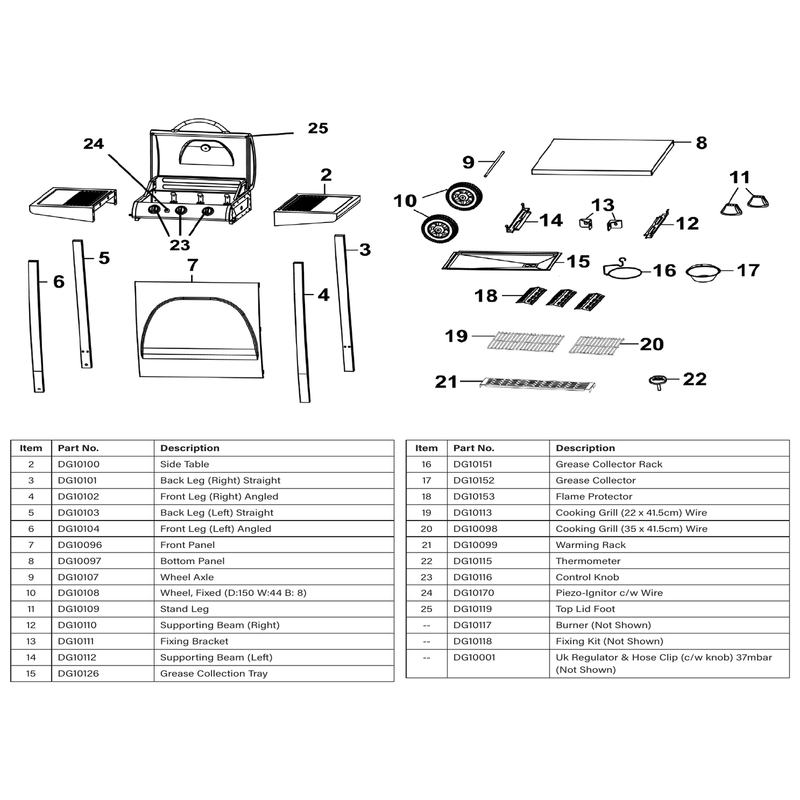 Sealey Cooking Grill (35 x 41.5cm) Wire