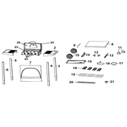 Sealey BBQ Lid (DG15)