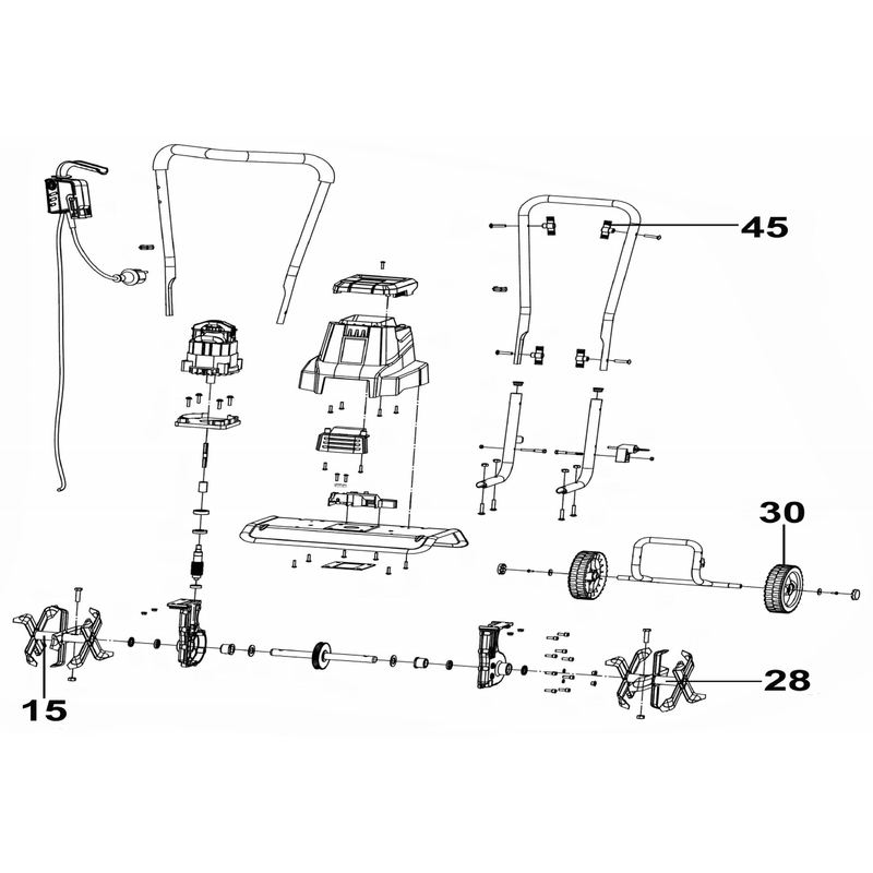 Sealey Blade Assembly 1