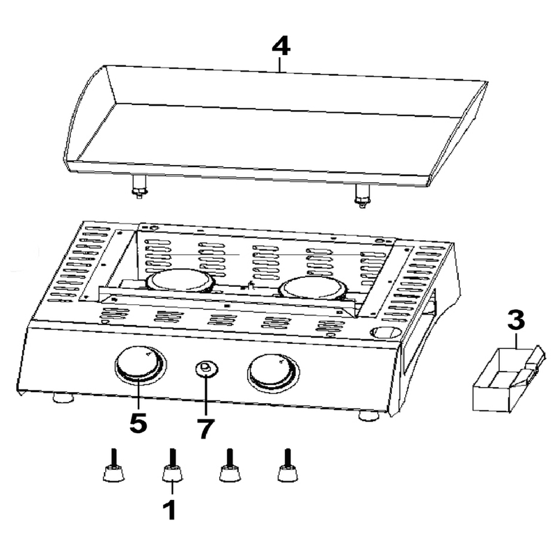 Sealey Cooking Plate